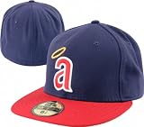 Los Angeles Angels of Anaheim 5950 Wool Throwback Cooperstown Fitted Cap