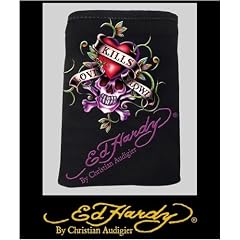 Ed Hardy Handytasche Handybag Tasche Organizer Love