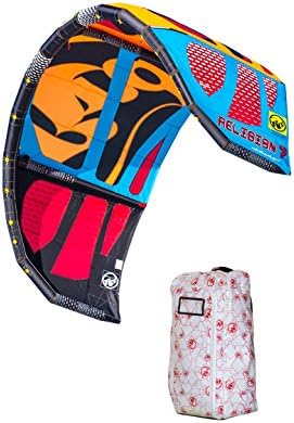 RRD Religion MKV Kiteboarding Kite 7m Black-Cyan-Orange-Red