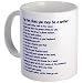 Writer Clues Writing Books Mug by CafePress