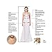 Tidetell® Elegant Floor Length Bridesmaid Cap Sleeve Prom Evening Dresses