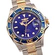 Invicta Diver Mens Two Tone 21 Jewel Automatic Pro Diver 8928