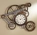 Gear Wall Art with Clock