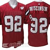 Men`s Wisconsin Badgers Showdown Football Jersey