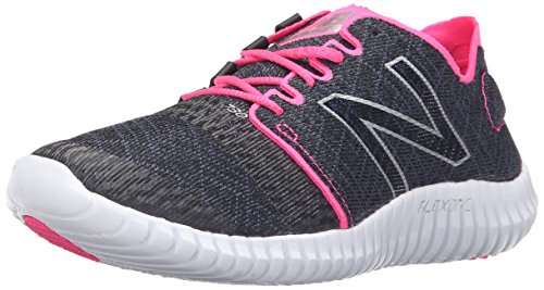 New Balance Women's 730v3 Running Shoe, Black/Amp Pink, 8.5 B US