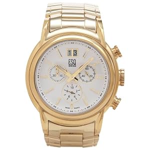 ESQ by Movado Men's Quest Gold-Plated Stainless Steel Watch #07301228