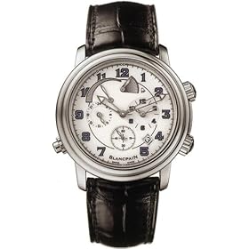 Click here to buy Blancpain Leman Reveil GMT Alarm Mens Watch 2041-1127M-53B by Blancpain.