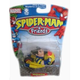 Marvel Spider-Man & Friends Bikes & Trikes Wolverine Vehicle
