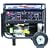 ETQ TG72K12 8,250 Watt 13 HP 420cc 4-Cycle OHV Gas Powered Portable Generator with Electric Start (Non-CARB Compliant)