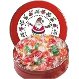 Sugar-Free Holiday Hard Candies (Holiday Tin) - Wisconsin Cheeseman