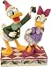 JIM SHORE Disney Traditions HOLIDAY DONALD AND DAISY DUCK