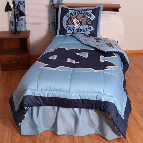 NCAA North Carolina Tar Heels (UNC) Collegiate Comforter Set (Twin) NCAA North Carolina Tar Heels (UNC) Collegiate Comforter Set (Twin)