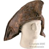 Adult Tri Corner Jack Sparrow Style Pirate Costume Hat