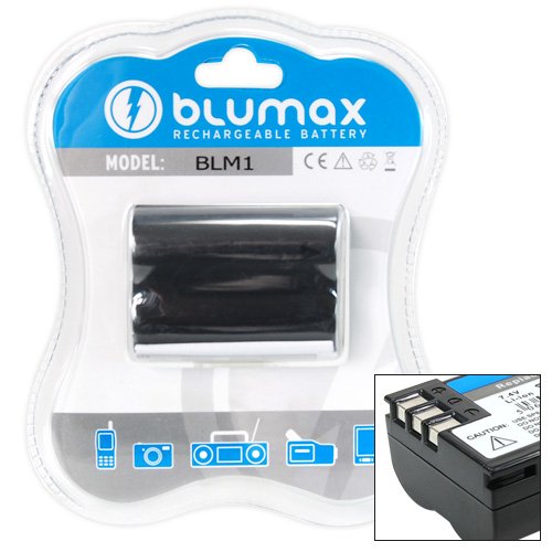 Blumax Li-Ion Ersatzakku f&uuml;r Olympus BLM1 (1550 mAh) Preisvergleich