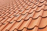 51pIzaQwAeL. SL160  Wallmonkeys Peel and Stick Wall Decals   Background Perspective of Red Roof Clay Tiles   18W x 12H Removable Graphic