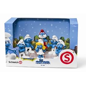  Smurf Movie Set Styles may vary