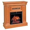 Sedona Wall/Corner Electric Fireplace - Oak (23")