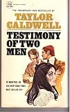 Testimony of Two Men: A Novel