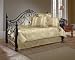 Bonaire Day Bed with Trundle- Brushed Bronze