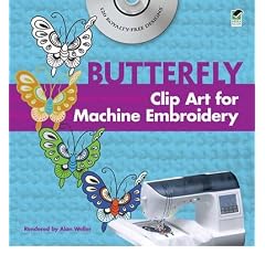 (Chinese Butterfly Clip Art for Machine Embroidery [With CDROM] (Green)) By Weller, Alan (Author) Paperback on 16-Dec-2010