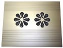 MY-Link Luxury 2 Fan Aluminum Laptop Cooler Pad with 4 port USB hub top quality