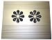 Electronics : MY-Link Luxury 2 Fan Aluminum Laptop Cooler Pad with 4 port USB hub top quality