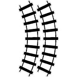 51pJ5TkRYEL. SL160 SS160  Peel and Stick Curved Train Tracks Stickers Decals Removable Wall Art