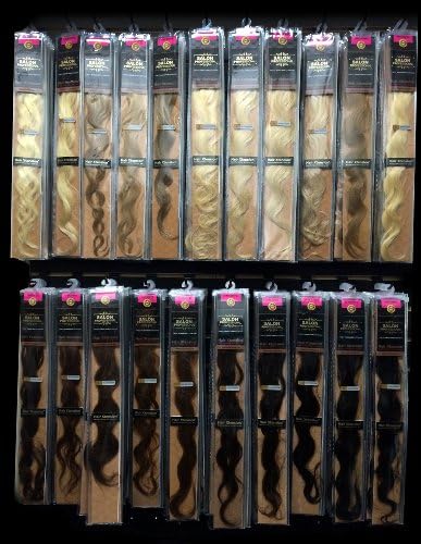 20pcs Seamless Mini Tapes 100% Remy Hair Extensions (22" - 24", #7 - Light Golden Brown)