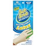 Big Time Products Grease Monkey Disposable Latex Gloves (Medium) - Pack Of 100 (731919235916)