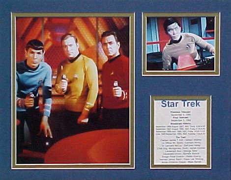 Star Trek Phasers Picture Plaque Unframed