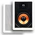 Micca M-6S 6.5-Inch 2-Way In-Wall Speaker with Pivoting 1-Inch Silk Dome Tweeter, White