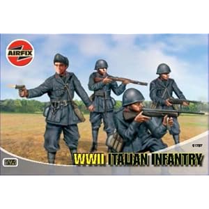 Italian WWII Infantry Figure Set 1-72 by Airfix