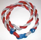 Atlanta Braves Titanium Tornado 2-Rope Twist Necklace 20 inch