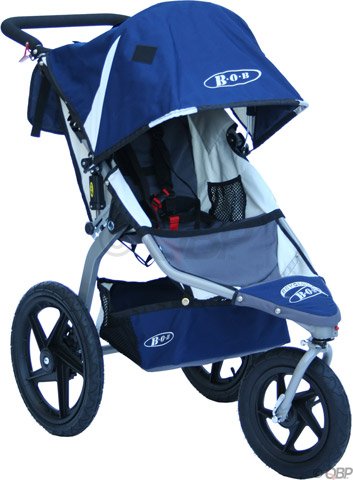 BOB Revolution Stroller, Navy/Cool Grey, PW