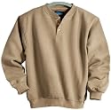 Paramount Fashion Fleece Henley (Regular and Big & Tall Sizes)