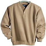 Paramount Fashion Fleece Henley (Regular and Big & Tall Sizes)