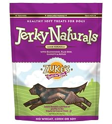 Zuke's Jerky Naturals Dog Treats, Lamb, 6-Ounce