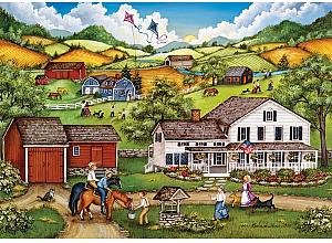 World s Smallest Puzzle Homecoming 1000 Piece Jigsaw Puzzle