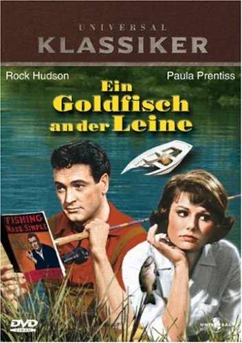 Ein Goldfisch an der Leine