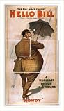 Historic Theater Poster (S), The big farce comedy Hello Bill by Frank J Hallow/Marie Madison,