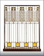 Frank Lloyd Wright Tree of Life Window Stained Glass