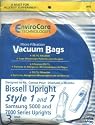 Bissell Style 1 and 7 Upright Vacuum bags 9-pk