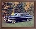 1957 Black Chevrolet Chevy Nomad Picture Framed Art Print