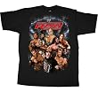 WWE World Wrestling Entertainment RAW Fence Black T-shirt Tee