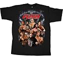 WWE World Wrestling Entertainment RAW Fence Black T-shirt Tee