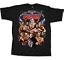 WWE World Wrestling Entertainment RAW Fence Black T-shirt Tee