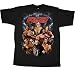 WWE World Wrestling Entertainment RAW Fence Black T-shirt Tee