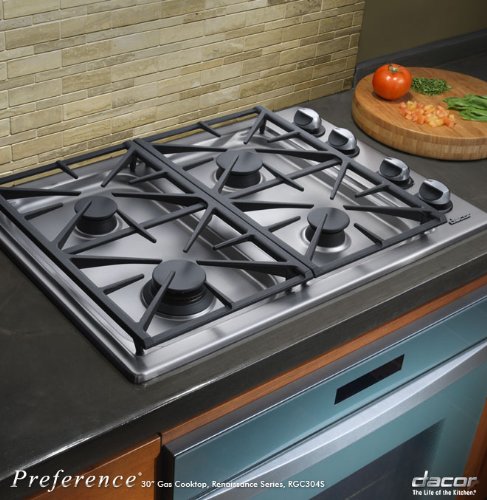 Dacor Preference 30 In. Stainless Steel Gas Cooktop - RGC304SNGH