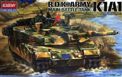 K1-A1 ROK Army Main Battle Tank 1/35 Academy-image