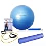 Bodytrends Complete Pilates Core Conditioning Solution Kit with Ball, DVD, Fitness tube, Pump and Mat